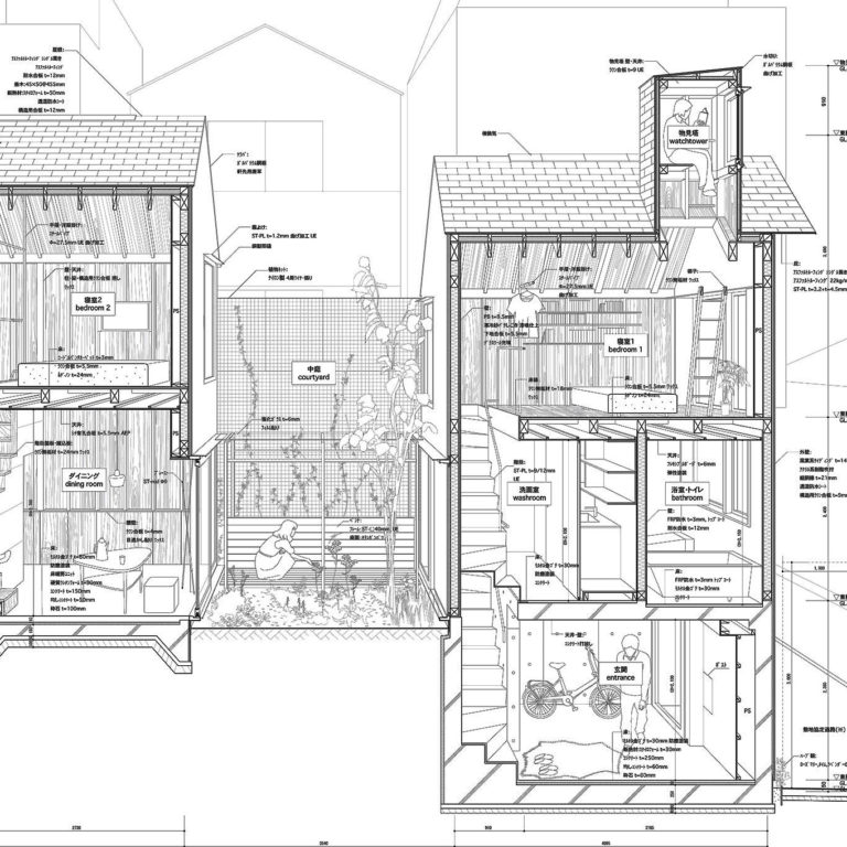 Atelier Bow Wow - they popularized the sectional perspective